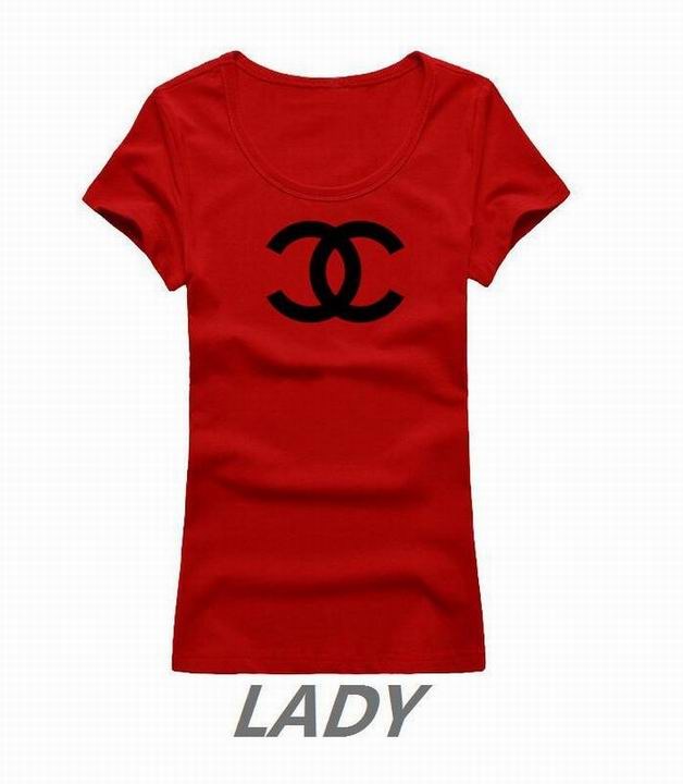 Chanel short round collar T woman S-XL-011